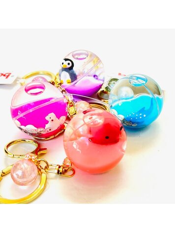 SEA GLOBE FLOATY KEYCHARM