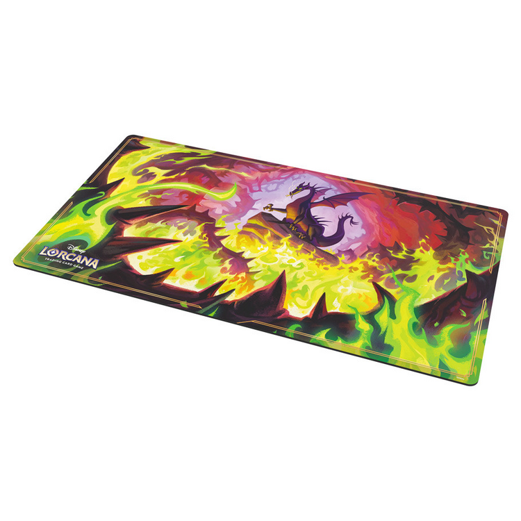 RAVENSBURGER DISNEY LORCANA TCG WINTERSPELL PLAYMAT DRAGON FIRE