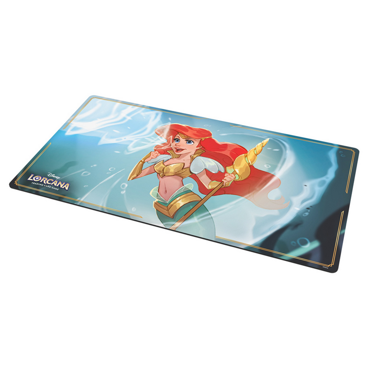RAVENSBURGER DISNEY LORCANA TCG WINTERSPELL PLAYMAT ARIEL SONIC WARRIOR