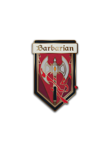 NORSE FOUNDRY CLASS PIN BARBARIAN