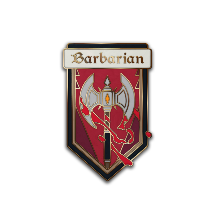 NORSE FOUNDRY CLASS PIN BARBARIAN