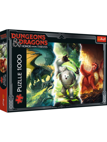D&D HONOR AMONG THIEVES 1000 PCS PUZZLE MONSTERS OF FAERUN