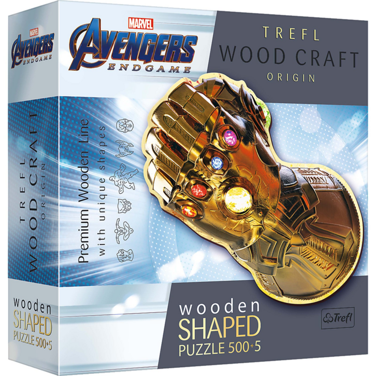 MARVEL AVENGERS ENDGAME WOODEN PUZZLE 500 PCS