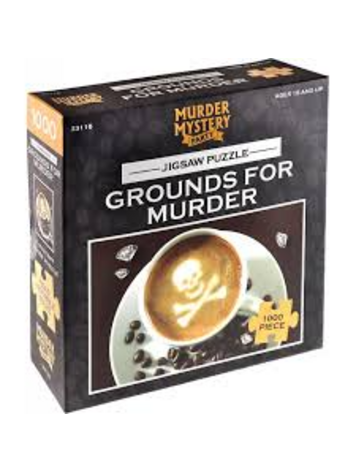 GROUNDS FOR MURDER 1000 PIECE PUZZLE