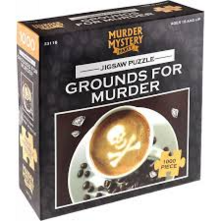 GROUNDS FOR MURDER 1000 PIECE PUZZLE