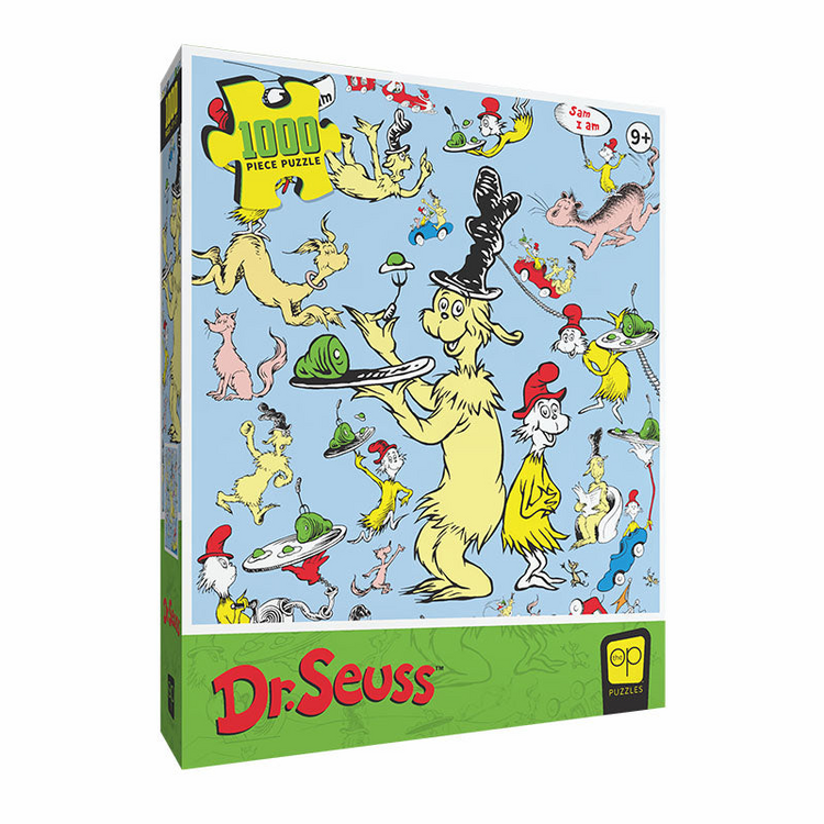 DR SEUSS GREEN EGGS & HAM 1000PC PUZZLE