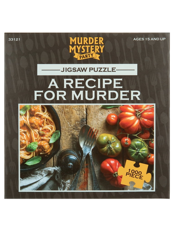 A RECIPE FOR MURDER 1000 PC PUZZLE