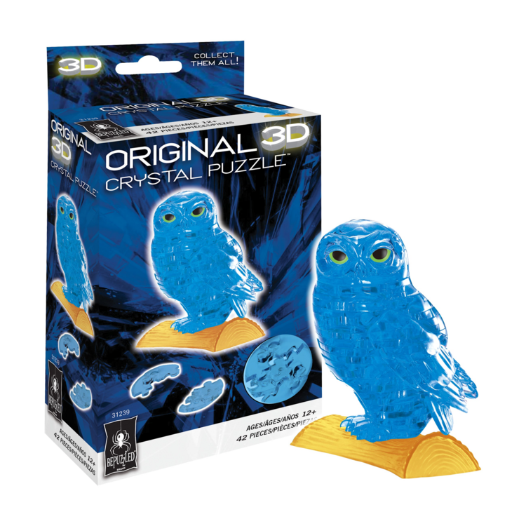3D CRYSTAL PUZZLE OWL