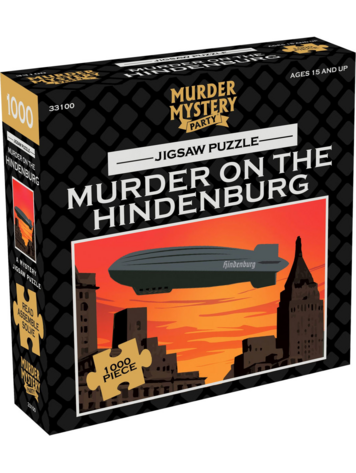 MURDER ON THE HINDENBURG 1000PC JIGSAW PUZZLE