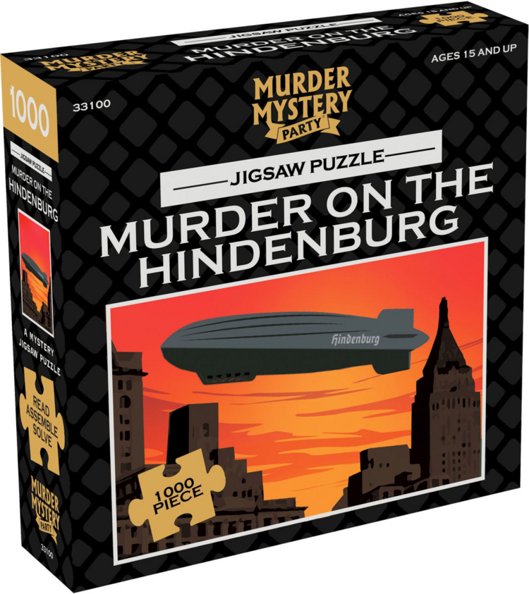 MURDER ON THE HINDENBURG 1000PC JIGSAW PUZZLE