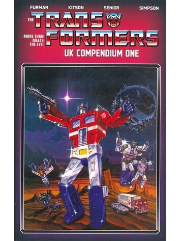 IMAGE COMICS TRANSFORMERS UK COMPENDIUM TP DIRECT MARKET EXCLUSIVE BOOK 01 JOHN HIGGINS CVR