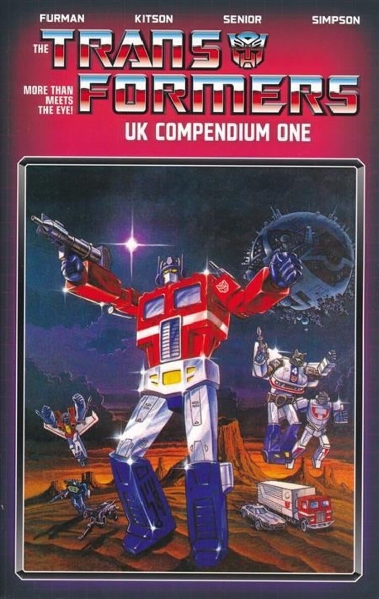 IMAGE COMICS TRANSFORMERS UK COMPENDIUM TP DIRECT MARKET EXCLUSIVE BOOK 01 JOHN HIGGINS CVR