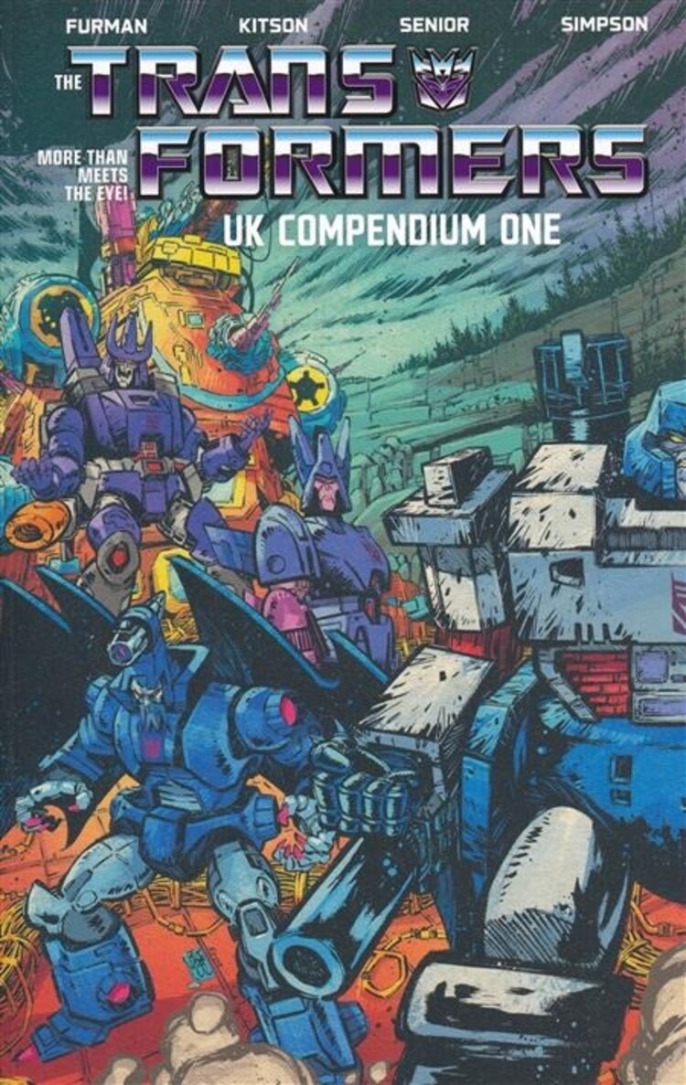 IMAGE COMICS TRANSFORMERS UK COMPENDIUM TP BOOK 01 JORGE CORONA & MIKE SPICER CVR