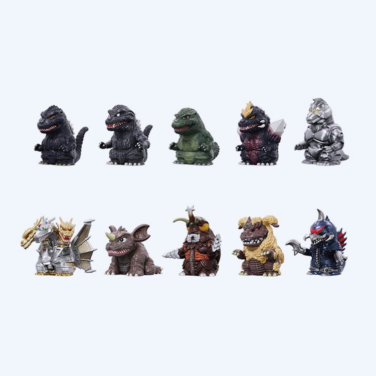 Ensky ENSKY GODZILLA SOFVI FINGER PUPPET MASCOT BLIND BAG VOL 3
