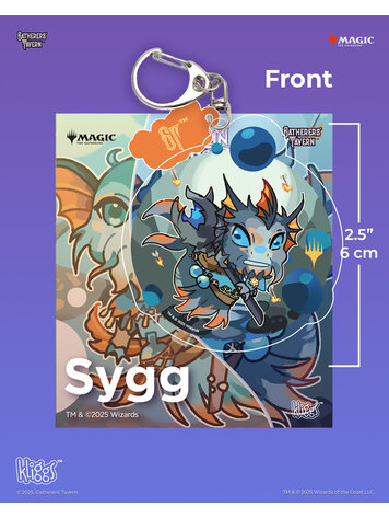 GATHERERS TAVERN MTG LORWYN ECLIPSED KEYCHAIN SYGG