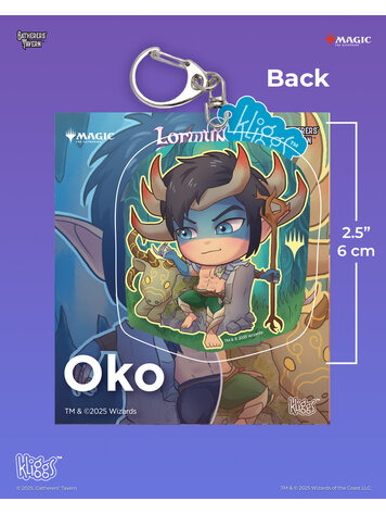 GATHERERS TAVERN MTG LORWYN ECLIPSED KEYCHAIN OKO