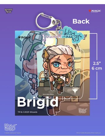 GATHERERS TAVERN MTG LORWYN ECLIPSED KEYCHAIN  BRIGID