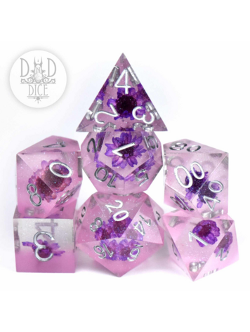 DND DICE VISION OF BEAUTY HANDMADE RPG DICE SET