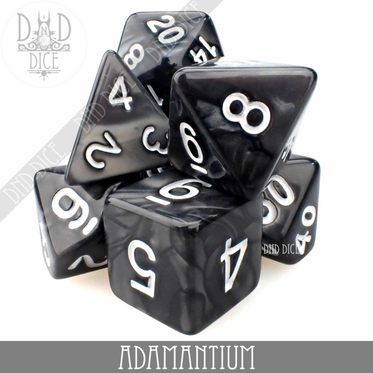 DND DICE ADAMANTIUM RPG DICE SET