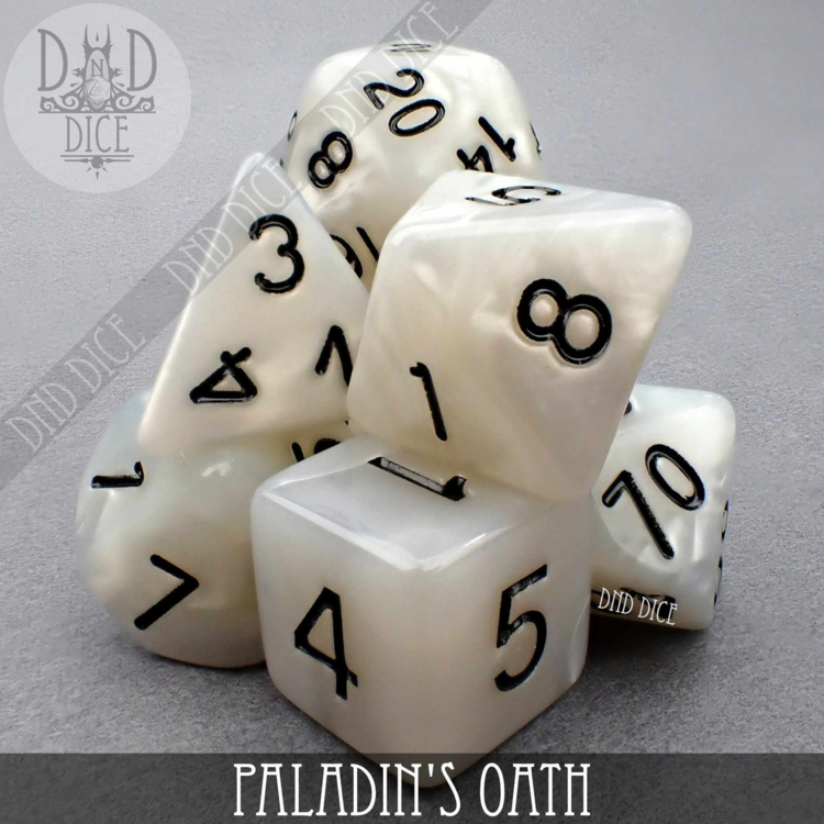 DND DICE HOLY ORDER RPG DICE SET