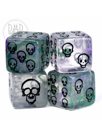 DND DICE DEATHS DECAY 4D6 DICE SET