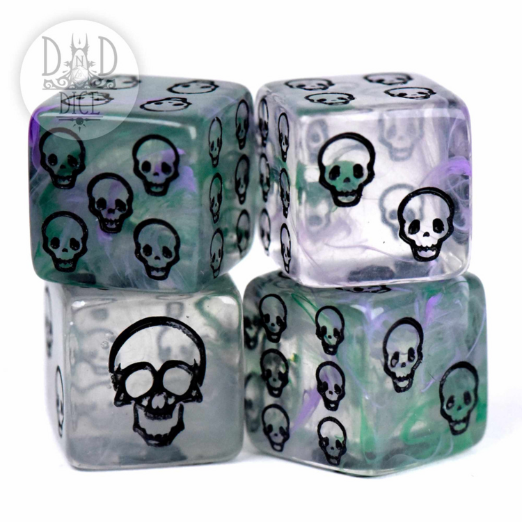 DND DICE DEATHS DECAY 4D6 DICE SET