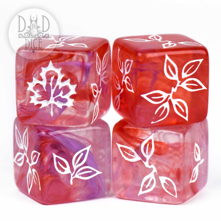 DND DICE FALL OF FATE 4D6 DICE SET