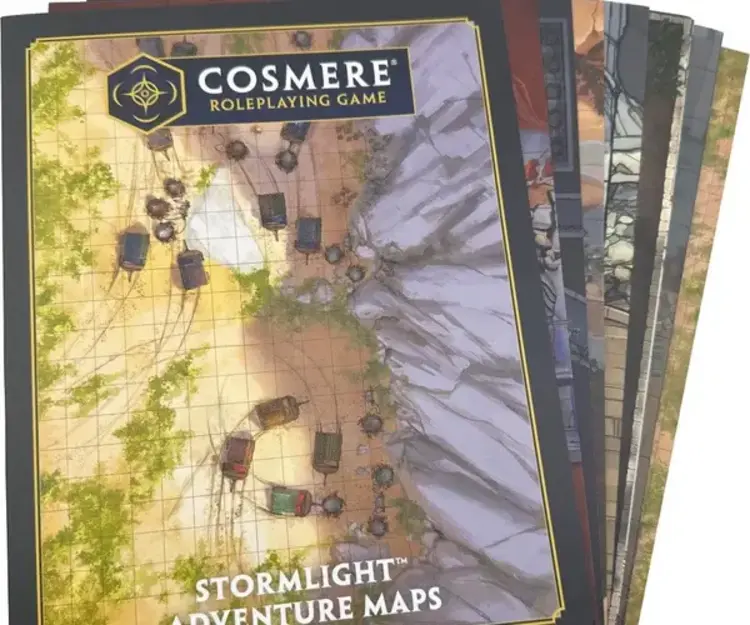BROTHERWISE GAMES COSMERE RPG STORMLIGHT ADVENTURE MAPS