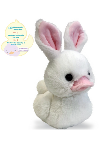 BUNNYBOO 7IN PLUSHIE DUCKEE BUNNY