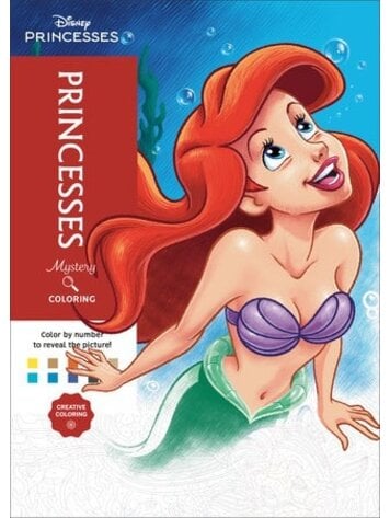 PENGUIN RANDOM HOUSE DISNEY MYSTERY COLORING BOOK PRINCESSES