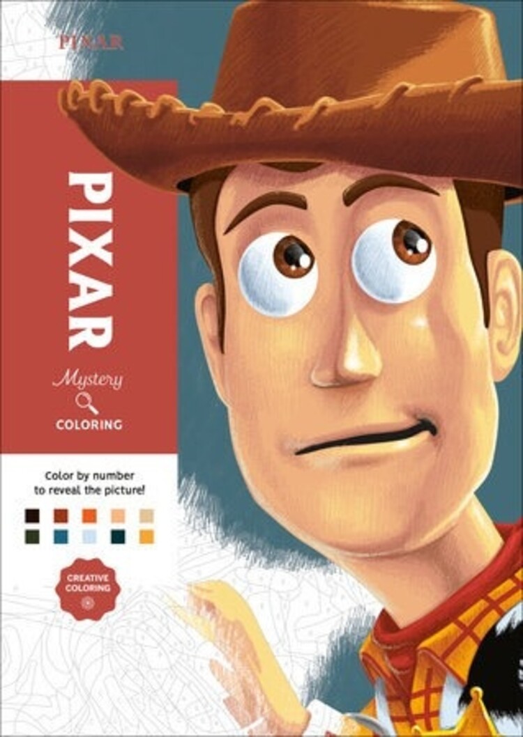 PENGUIN RANDOM HOUSE DISNEY MYSTERY COLORING BOOK PIXAR