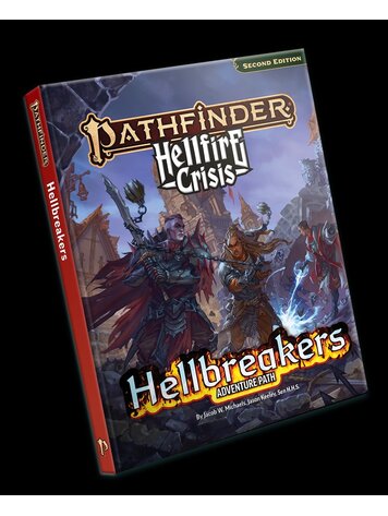 PAIZO PUBLISHING PATHFINDER HELLFIRECRISIS HELLBREAKERS ADVENTURE