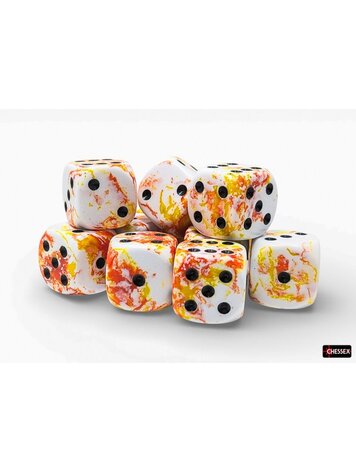 CHESSEX CHX 24603 12CT D6 BRUSHED SUNRISE