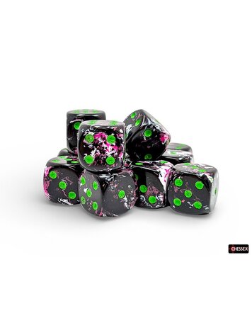 CHESSEX CHX 24614 12CT D6 BRUSHED PAINTBALL