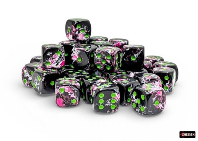 CHESSEX CHX 24814 36CT 12MM D6 BRUSHED PAINTBALL