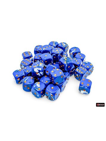 CHESSEX CHX 24806 36CT D6 BRUSHED WAVEBREAK