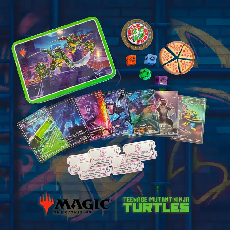 BEADLE & GRIMMS BEADLE & GRIMMS MTG TEENAGE MUTANT NINJA TURTLES TOKEN SET