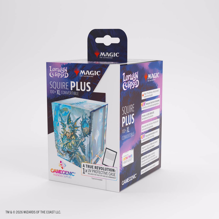 GAMEGENIC GAMEGENIC MTG LOWRYN ECLIPSED SQUIRE PLUS 100+ XL CONVERTIBLE SYGG