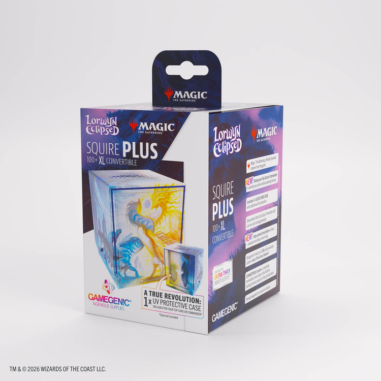 GAMEGENIC GAMEGENIC MTG LOWRYN ECLIPSED SQUIRE PLUS 100+ XL CONVERTIBLE CELESTIAL REUNION