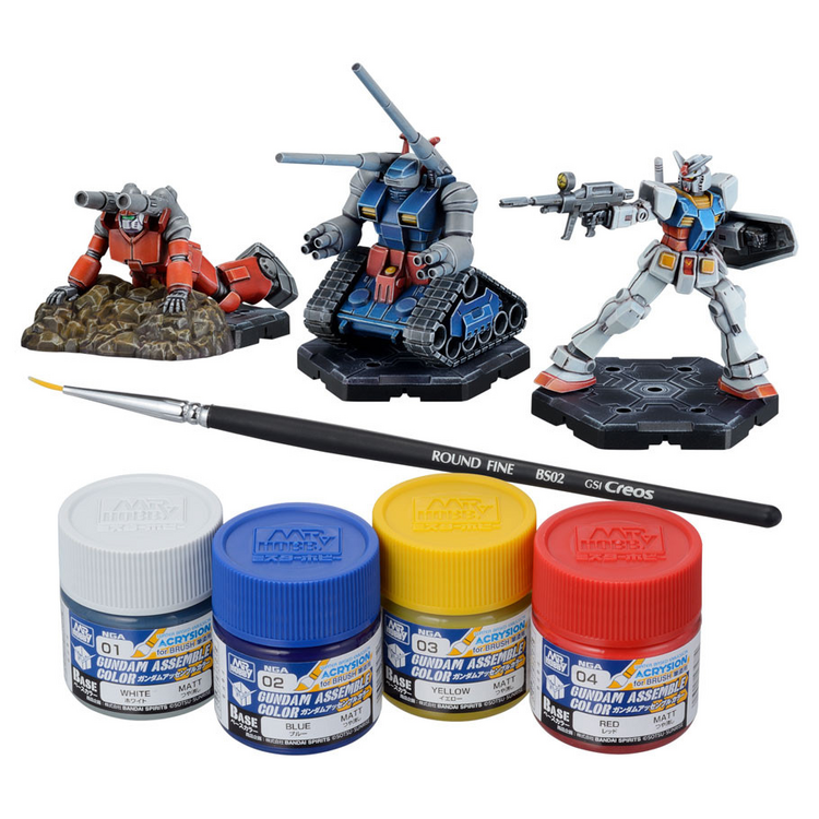 BANDAI GUNDAM ASSEMBLE PAINT PACK 1 PREORDER