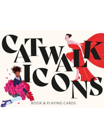 ABRAMS CATWALK ICONS BOOK & PLAYING CARDS BOX SET
