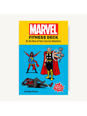 CHRONICLE BOOKS MARVEL FITNESS DECK