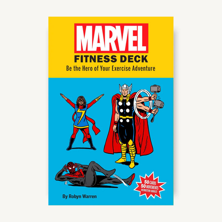 CHRONICLE BOOKS MARVEL FITNESS DECK