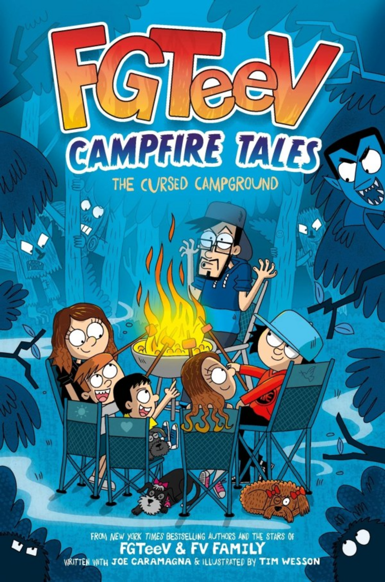 HARPER COLLINS PUBLISHERS FGTEEV CAMPFIRE TALES TP VOL 01 THE CURSED CAMPGROUND