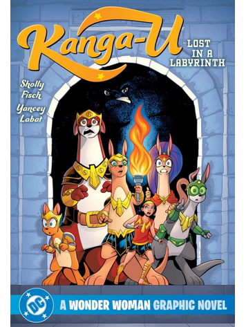 DC COMICS KANGA-U LOST IN A LABYRINTH A WONDER WOMAN GRAPHIC NOVEL TP