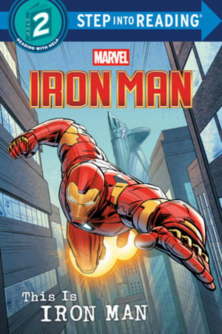 PENGUIN RANDOM HOUSE IRON MAN THIS IS IRON MAN SC STEP INTO READING STEP 2