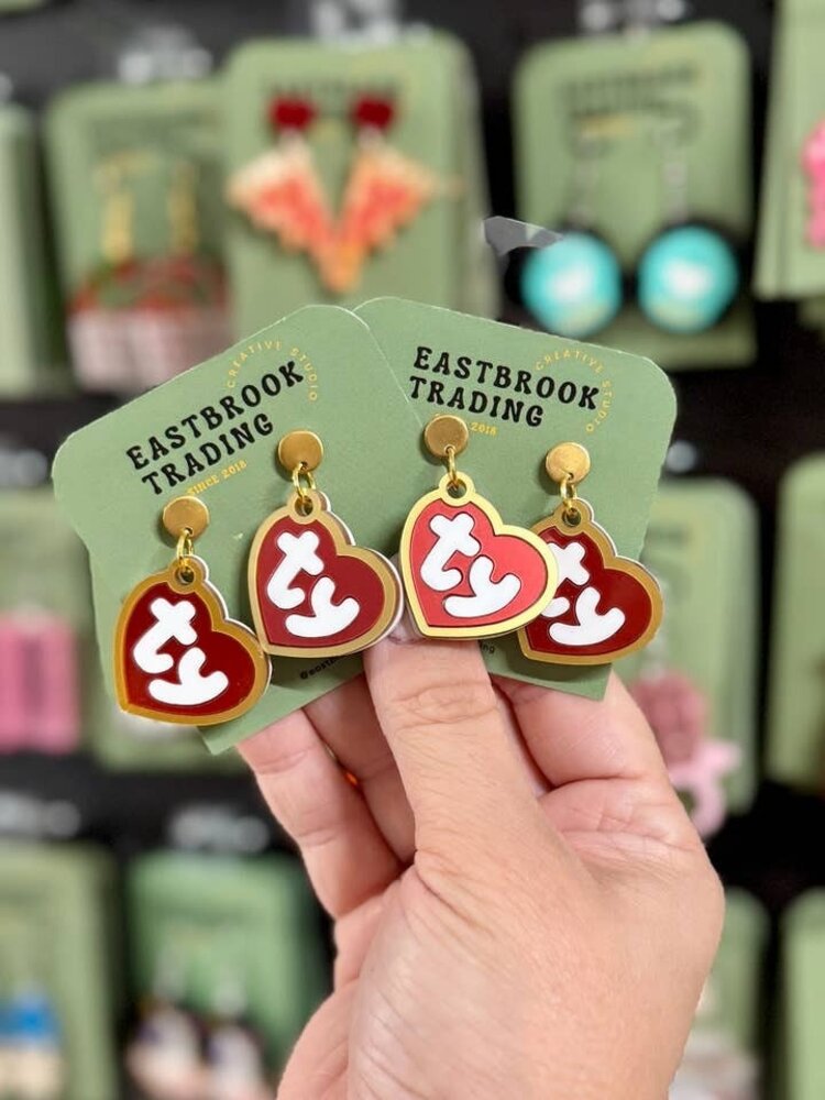 PET TAG EARRINGS