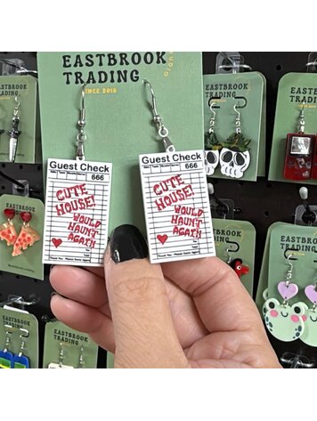 WOULD HAUNT AGAIN EARRINGS