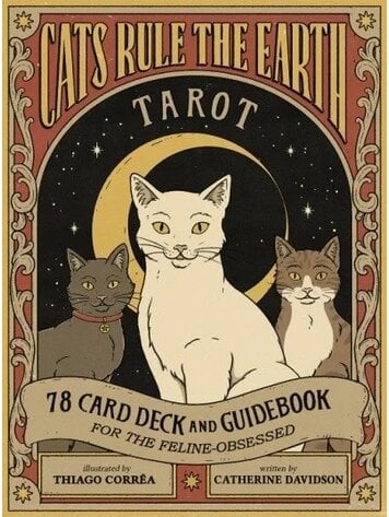 ABRAMS CATS RULE THE EARTH TAROT DECK & GUIDEBOOK