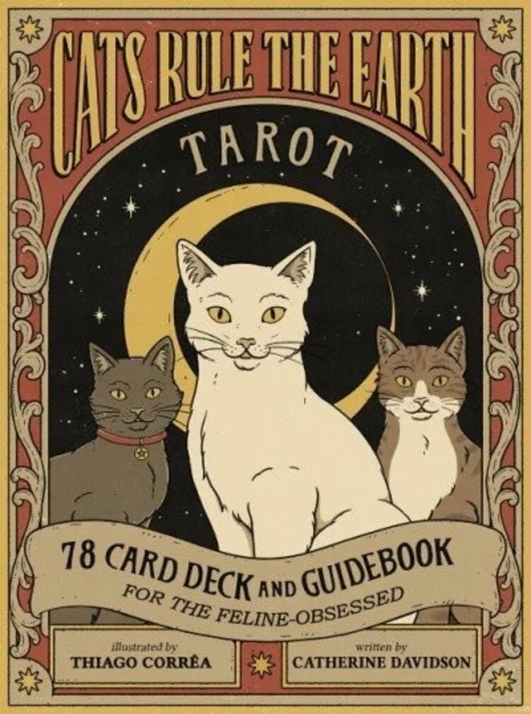 ABRAMS CATS RULE THE EARTH TAROT DECK & GUIDEBOOK